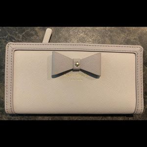 FOR TRADE Kate spade slim bifold bow wallet